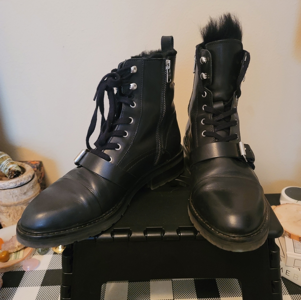 AllSaints Combat Boots